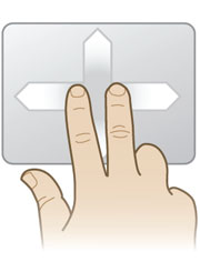 កំណត់អោយប្រើម្រាមដៃពីរសំរាប់ Scrolling ជាមួយ Touchpad  នៅក្នុង Ubuntu 11.04