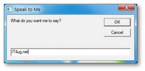 ងាយៗដើម្បីអោយកុំព្យូទ័រនិយាយអោយស្ដាប់