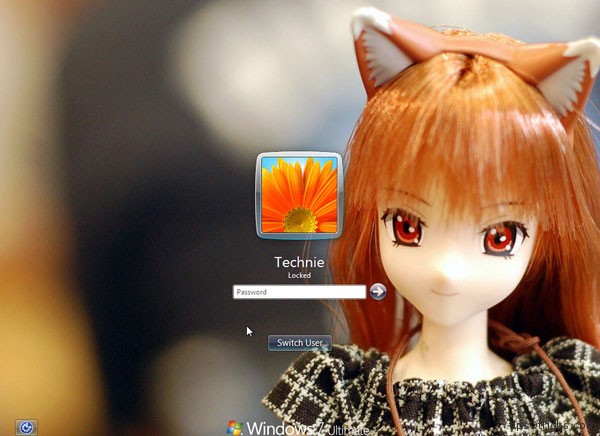 ប្ដូរ​រូប​ផ្ទៃ​ក្រោយ​នៃ​ផ្ទាំង​ភ្ជាប់​ចូល (Logon Screen) នៅ​ក្នុង Windows 7 ជាមួយ Registry