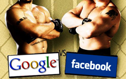 រូបត្លុក៖ Facebook vs Google+