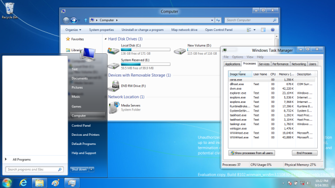 ប្រើ Explorer, Start Menu, Task Manager របស់ Windows 7 នៅ​ក្នុង Windows 8 តាម Registry