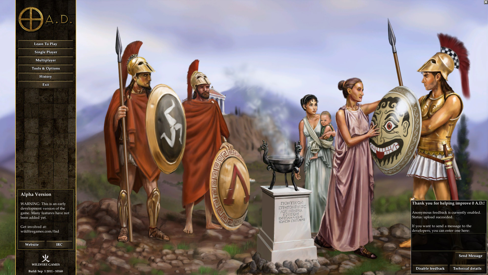 ល្បែង​កម្សាន្ត៖ 0 A.D ចេញ​កំណែ​ថ្មី ០.៧