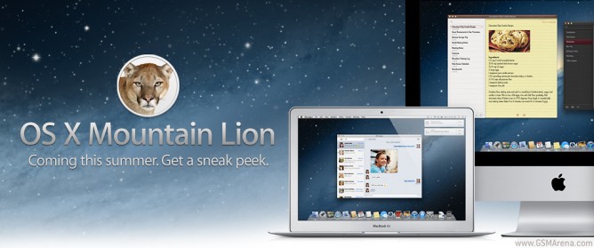 Apple ប្រកាស​ដំណឹង​អំពី OS X Mountain Lion ដែល​ភ្ជាប់​មក​ជាមួយ​លក្ខណៈ​របស់ iOS មួយ​ចំនួន