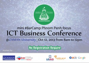 Mini BarCamp PP : ICT Business Conference
